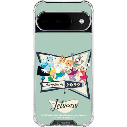 The Jetsons Party Like Its 2099 Google Pixel 10 Clear Case